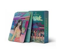 55 x Kpop IVE Cards IVE Mini Cards IVE Alive Album Cards IVE Merch Photocards Set Kpop IVE Photo Cards Gift Fans