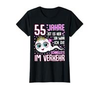 55 Years ago The Fastest in Traffic 55th Birthday Woman T-Shirt