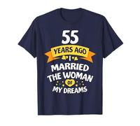 55 Years Anniversary Gift Idea for Him Fifty-Five T-Shirt