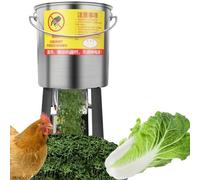 550-1000W Stainless Steel Feed Processor, Food Processor and Chopper with Additional 4 Blades, Vegetable Chopper Farm Equipment for Chicken, Duck, Pig(1000W)