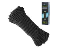 550 Paracord Bracelet Parachute Cord - 7 Strand Type III Paracord Rope (Black)