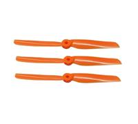 550 RC Airplane Parts Brushless Motor 3pcs 7.4V 600mAh Battery Receiver Propeller USB Control Accessories(3pcs propellers)