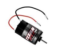 550 RC Brushed Waterproof Motor 3.175mm Output Shaft with Integrated Cooling Fan for 1/10 Short Course Truck Redcat Traxxas Slash 2WD 4WD HSP Wltoys RC Car Boat 21T