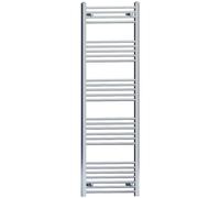 550 x 1500mm Straight Chrome Bathroom Towel Rail Radiator For Central Heating Designer UK