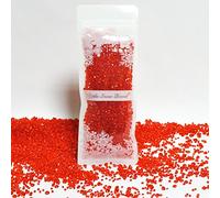 5500 Mixing Wedding Party Decoration Scatter Crystals Table Diamonds Acrylic Confetti - 2 Mixed Sizes (Hot Red)