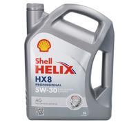 Shell Helix HX8 Professional AG 5W-30 5l Engine oil 550054289 TOYOTA: Yaris III Hatchback, Yaris II Hatchback, Auris Hatchback, VAUXHALL: Adam