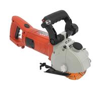 5500W Electric Wall Chaser, Max Depth and Width 1.61"&1.65", Dust-Free Wall Grooving Slotting Machine with Water Pump, Channels Cutter for Cutting Slotting Marble Concrete Grooves, 6500r/min