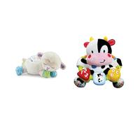 550503 Baby 3-in-1 Starry Skies Sheep Soother & 166003 Baby Little Friendlies Moosical Beads Baby Toy Baby Educational and Sensory Toy with Music and