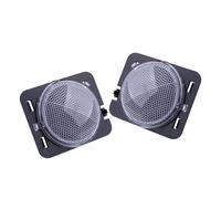 55078144AA 1 Pair White Lens Side Marker Light Fender Lamp with Bulb 12V 5507814