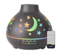 550ml Aromatherapy Diffuser-Essential Oil Diffusers,Aroma Cool Mist Humidifier for Worry-Free Sleep,Odor,Office,Home,Desktop,Portable（XX-S）