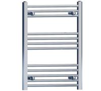 550mm Wide Flat Chrome Heated Towel Rail Radiator Designer Bathroom Radiator For Central Heating Designer