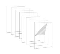 550mm x 550mm Bespoke Acrylic Sheet Plastic Perspex Glass Sheet Home WIndow Garden Shed Safety Replacement Any Custom Cut To Size 2mmThickness