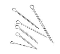 550pcs/box Stainless Steel U Cotter Pin Kit R Split Pins Assortment Multiple Size Combinations Box Whistle Hairpin Fasteners for Trucks