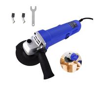 550W Angle Grinder, Corded Angle Grinders Ø115mm 1200 RPM Power Tools for Cutting, Grinding & Polishing Tool,with 1X Grinding Wheel, 1X Wheel Cover,1x Side Handle,1x Wrench and 2X Carbon Brush