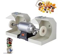 550W Dual Head Polishing Machine 3000RPM Bench Buffer Grinder for Jewelry Metal Wood