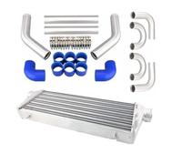 550x230x65 63mm+2.5" Aluminium Piping+ Silicone Hose Kit Turbo Cooling Front Mount Intercooler Air Intake
