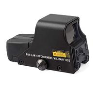 551 Red Dot Sight, Holographic Green/Red Dot Sight Metal Scope Reflex Sights with Battery (Black)