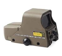 551 Red Dot Sight, Holographic Green/Red Dot Sight Metal Scope Reflex Sights with Battery (Sand)