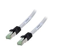 55136 patch cord RJ45 connector, both sides S/FTP Cat 8 Line Cu Goobay