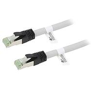 55137 Patch cord S/FTP Cat 8 Line Cu LSZH grey 2m 24AWG cores: 8 Goobay