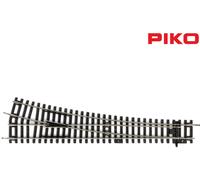 55221 Piko HO right switch WR R9 239 mm angle 15 degrees