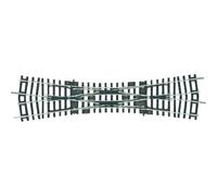 55224 Piko HO Double Switch English DKW 239Mm Angle 15 Degrees