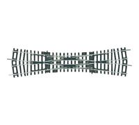55224 Piko HO Double Switch English DKW 239Mm Angle 15 Degrees
