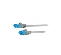 55417 Patch cord U/UTP 6a Line Cu LSZH grey L: 0.25m 26AWG Goobay