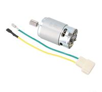 555 24V Electric Car Motor for Kids Toy DL 555-C High Speed 18000-30000RPM High Power 200W Gearmotor with 9T/10T Gear(555 24V 18000 10T)
