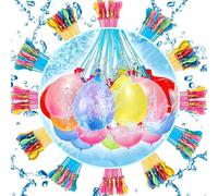 555 PCS Water Balloons for Kids Easy Fill, Rapid-Filling Self-Sealing Water Bombs Summer Fun Water Toys for Outdoor Garden Pool Parties Water Bomb Fight