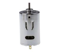 555 Powerful DC electronic starter, High Torque, 12-24V 12000rpm, Front and Rear Ball Bearings + Cooling Fan MQXFCZUX