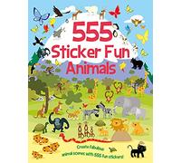 555 Sticker Fun - Animals Activity Book
