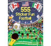 555 Sticker Fun Football: Activity Book