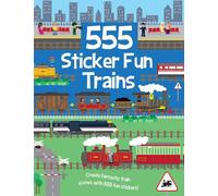 555 Sticker Fun Trains
