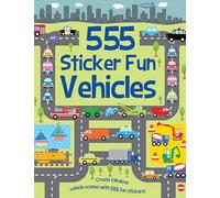 555 Sticker Fun - Vehicles