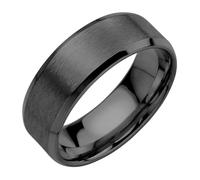 555Jewelry Stainless Steel Rings for Women Mens Wedding Band Matte Brushed or High Polished Wedding Band for Man Plain Dome Mens Rings US Size 7.5-12, Stainless Steel, No Gemstone