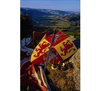 557008 Shield Sword And Crown From Owain Glyndwr Exibit Wales A4 Photo Poster Print 10x8
