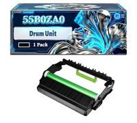 55B0ZA0 Drum Unit Compatible for Lexmark B3340dw B3442dw MB3442adw MB3442i MS331dn MS431dn MX331adn MX431adn Printers, With Chip Large Capacity 40000 Pages (1 Pack Black)
