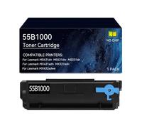 55B1000 Toner Cartridge for Lexmark Black Toner, no Chip, 3,000 Page-Yield | Replacement for Lexmark 55B1000 Toner Cartridges for MS431dn MS431dw MX431adn MX432adwe MS331dn MX331adn Printer(1 pack)