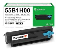 55B1H00 Toner Cartridge Compatible for Lexmark MS331dn Toner for Lexmark MS431dn MS331dn MS431dw MX331adn MX431adn MX431adw MX432adwe Printer, 15K Pages