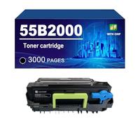 55B2000 Toner Cartridge Compatible For Lexmark MS431dn MS431dw MX431adn MX432adwe MS331dn MX331adn Printer, Yield Up To 3000 Pages,Black-1 pack