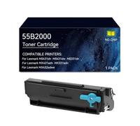 55B2000 Toner Cartridges for Lexmark Black Toner, no Chip, 3,000 Page-Yield | Replacement for Lexmark 55B2000 Toner Cartridge for MS431dn MS431dw MX431adn MX432adwe MS331dn MX331adn Printer(1 pack)