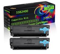 55B2H00 Compatible for Lexmark Toner Cartridges with Chip MS331dn MX432ADWE MS431dn MX331adn Printers (2-Pack Black)