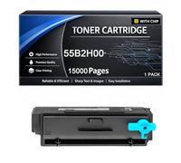 55B2H00 Toner Cartridge with Chip Compatible for Lexmark 55B2H00 15000pages Work with MX331 MS331 MS331dn MX331adn MX431 MS431 MX431adn MX431adw MS431dn MS431dw MX432adwe Printers