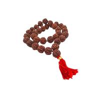 55Carat 5 Mukhi (PanchMukhi) Original Rudraksha Jaap Mala with Lab Certificate (20MM) 32+1 Beads Perfect for Pooja, Astrology, Protection, Meditation & Spiritual Wellness for Men, Women,