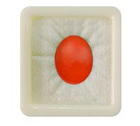 55Carat Calibrated Natural Red Onyx Loose Gemstone Oval Shape 10 Ct Chakra Healing Cabochon Birthstone Leo Zodiac Astronomy and Astrology Sign Jewelry Making Gemstone