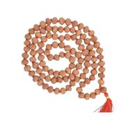 55Carat Certified 8 Mukhi Rudraksha Jaap Mala (13MM) 108 Beads Astrological Eighth Mukhi Beads Positive Energy for Men & Women