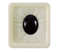 55Carat Natural Certified Black Onyx Gemstone 2.95 Carat Oval Shape Rashi Ratan Gems Making Astrology Healing Real Semi Precious Perfect