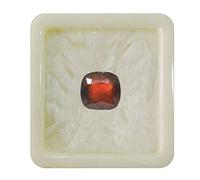 55Carat Natural Ceylon Hessonite Loose Gemstone Square Cushion Shape Faceted Chakra Healing January Birthstone Capricorn Zodiac Astronomy and Astrology Sign Jewelry Making Ten CT