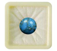 55Carat Natural Copper Turquoise Calibrated Loose Gemstone Round Shape Chakra Healing Birthstone Sagittarius Zodiac Astronomy and Astrology Sign Jewelry Making eight ct
